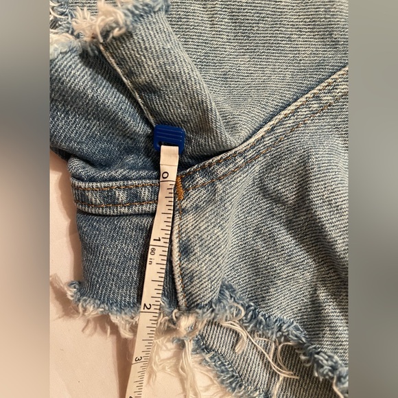 Madewell Jeans Blue Denim Short size 27 - Picture 14 of 14